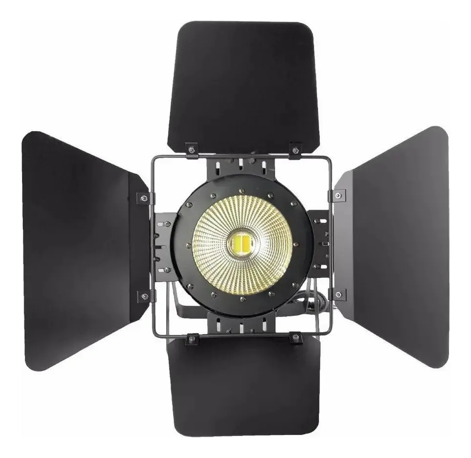 Kit 2 Refletores Cob 100w Branco Quente E Branco Frio