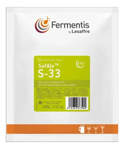 Fermento Levedura Safale S-33 (100 Grs ) -