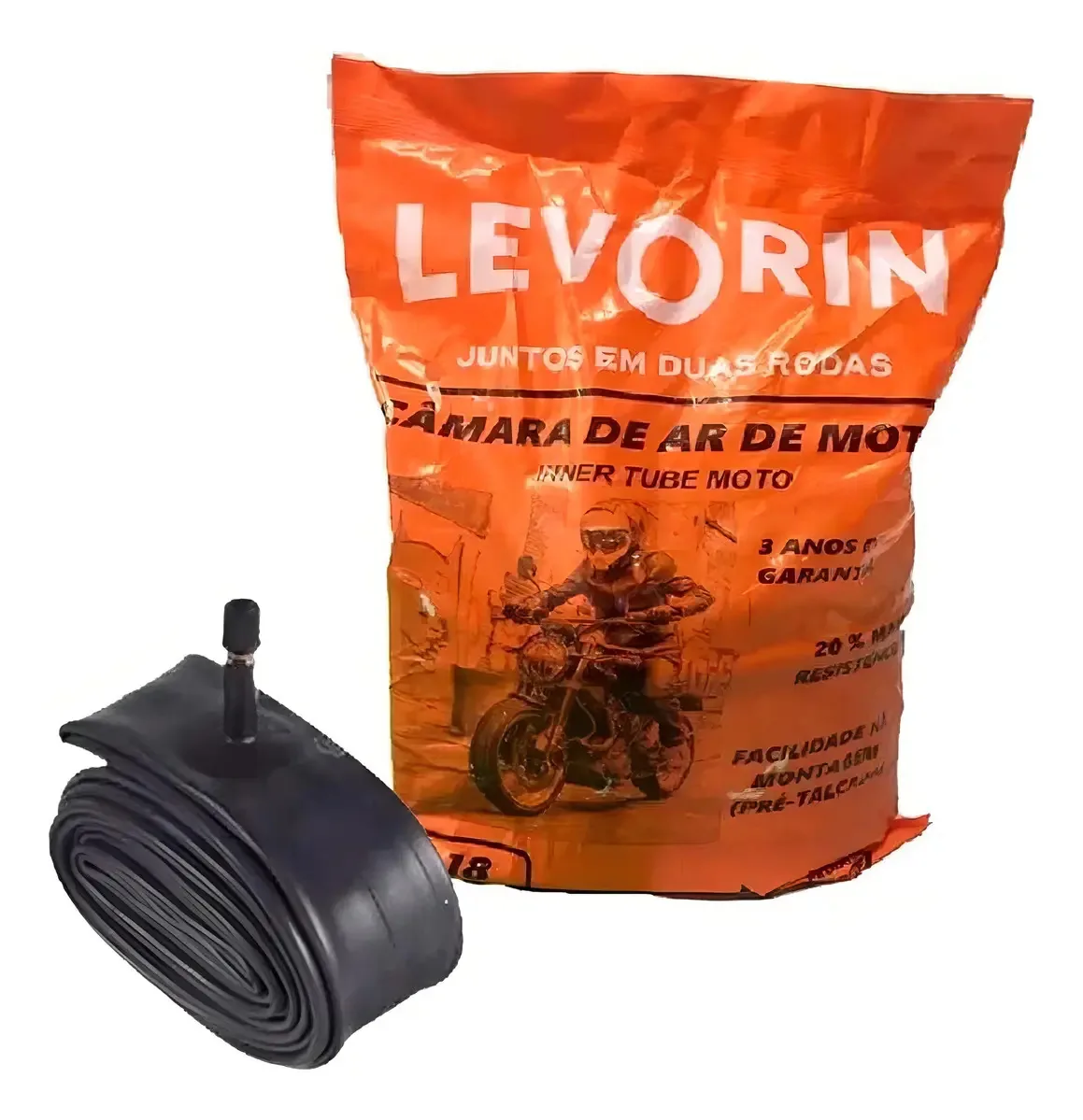 Câmara Ar Moto 18 Mba Mold Butil Levorin