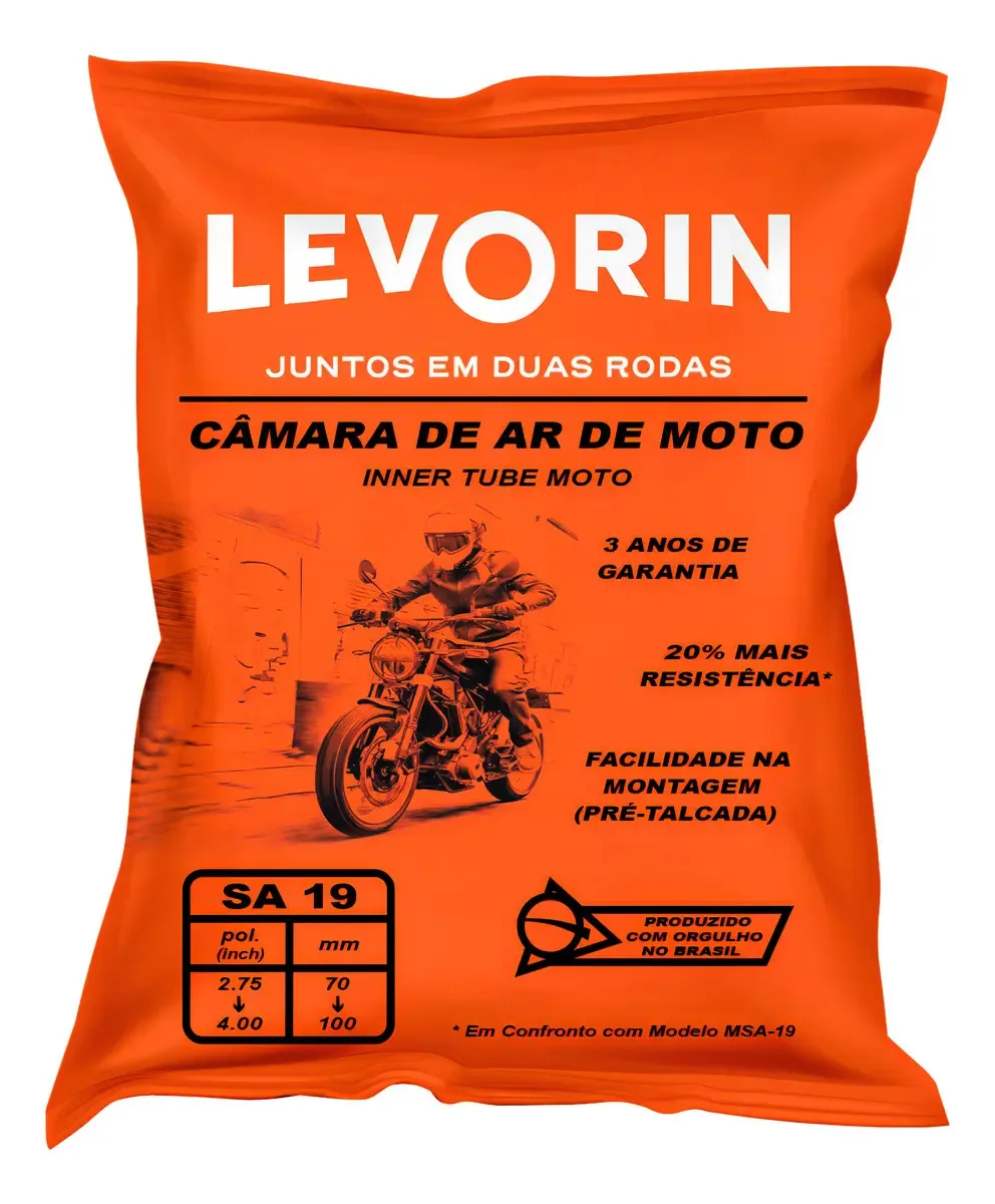 Câmara De Ar Moto Sa-19 Bros Levorin