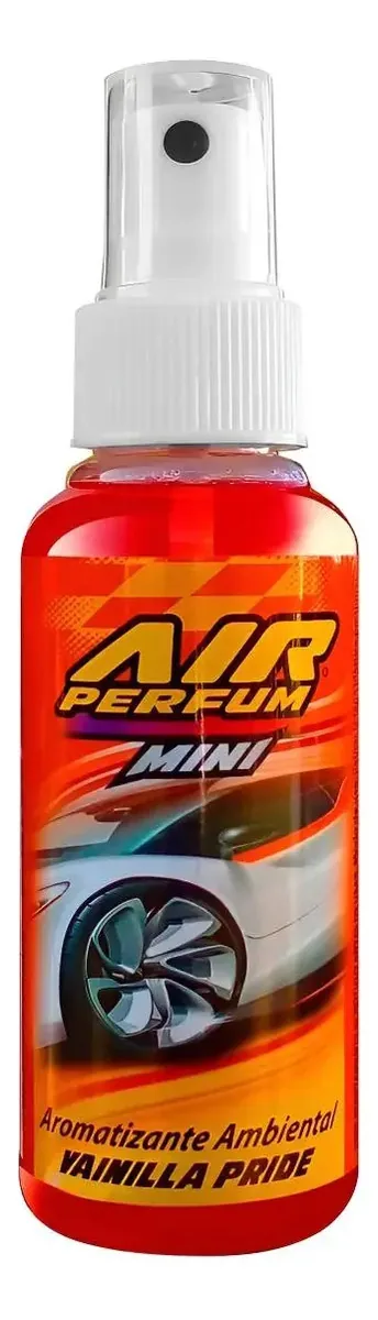 Aromatizant para carro/caminhonete Spray Mini AIR PERFUM AROMATIZANTE Mini Banana Vainilla Pride Rojo Unidade 1