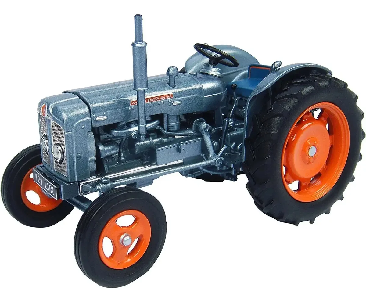 Miniatura Trator Universal Hobbies Fordson Super Mj V3 1/32 Cor Azul Metálico