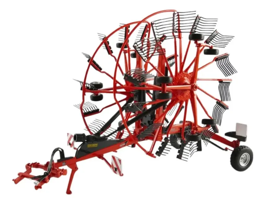 Maquina Enleirador Universal Hobbies Kuhn Ga 9531 1/32 Cor Vermelho