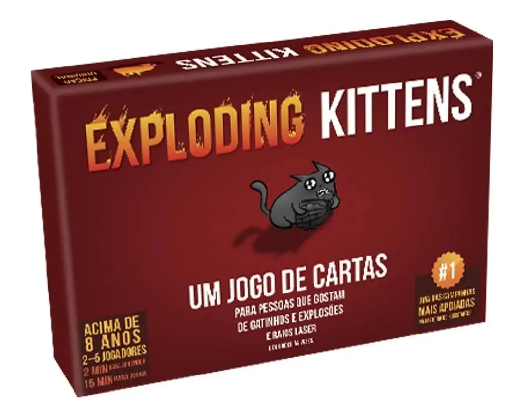 Jogo De Cartas Exploding Kittens Galápagos