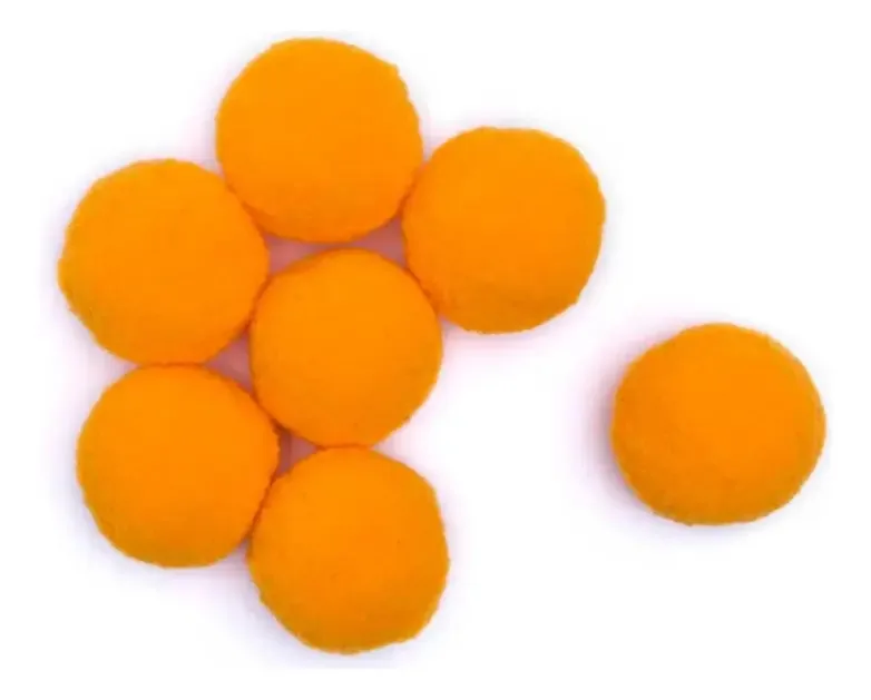 Luli Pompom - AMARELO GEMA - Kit - 100