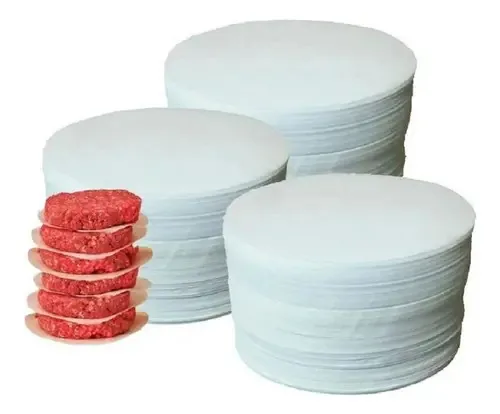 Papel Separador Hambúrguer Redondo 10,0 Mm 4kg