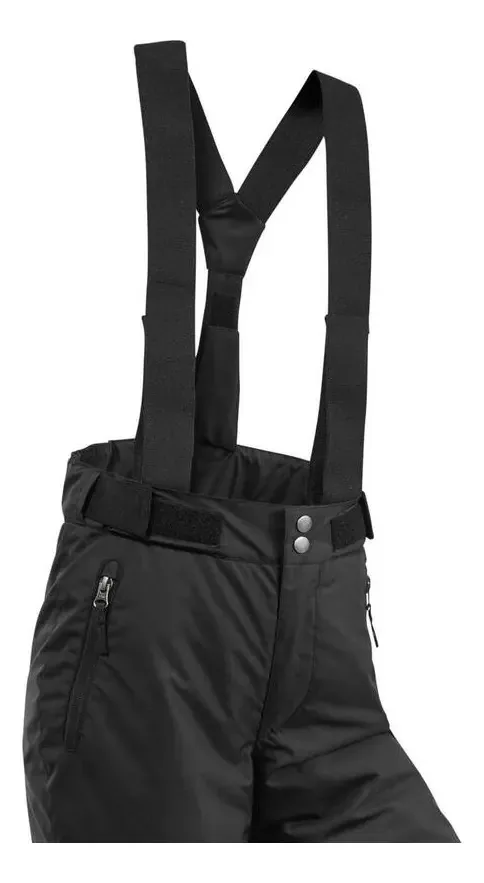 Suspensórios Para Calças Wedze Cor Preto Desenho Do Tecido Preto P/m