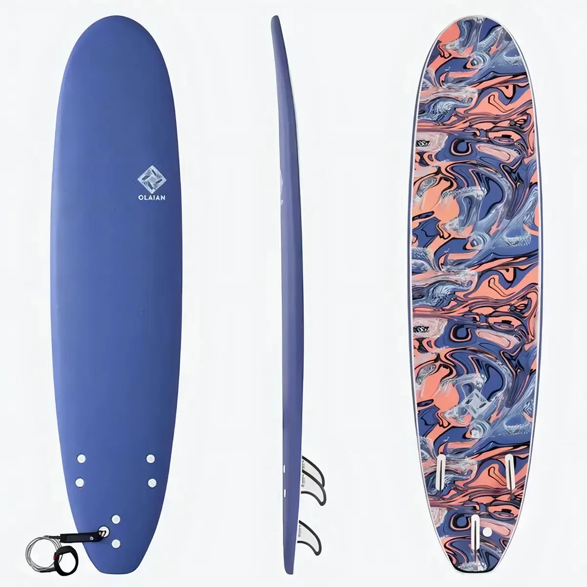Prancha De Surf Em Espuma 78 Olaia Cor Marinho