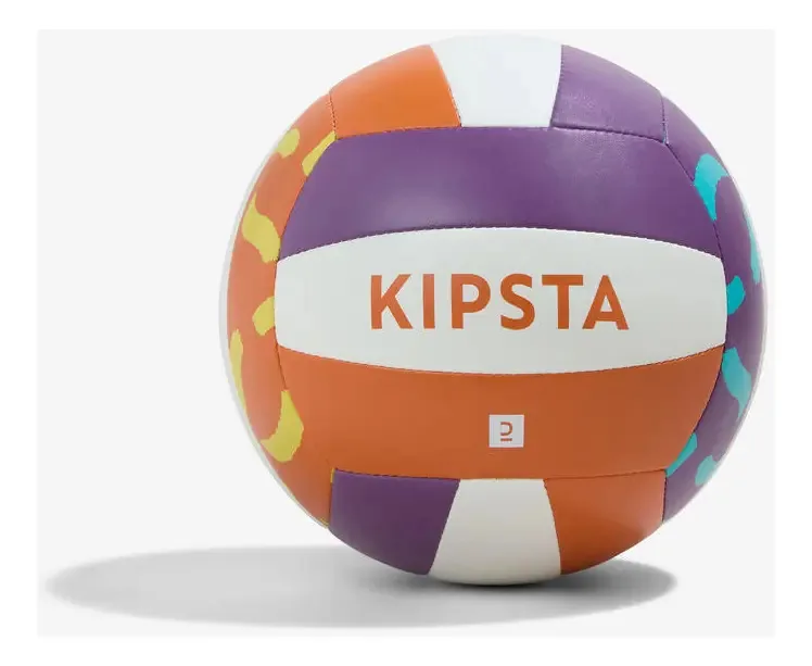 Bola De Vôlei De Praia Kipsta BV100 Classic Infantil Azul Macia