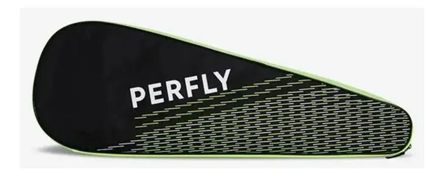 Raqueteira De Badminton 190 Eco Perfly Cor Preto-verde