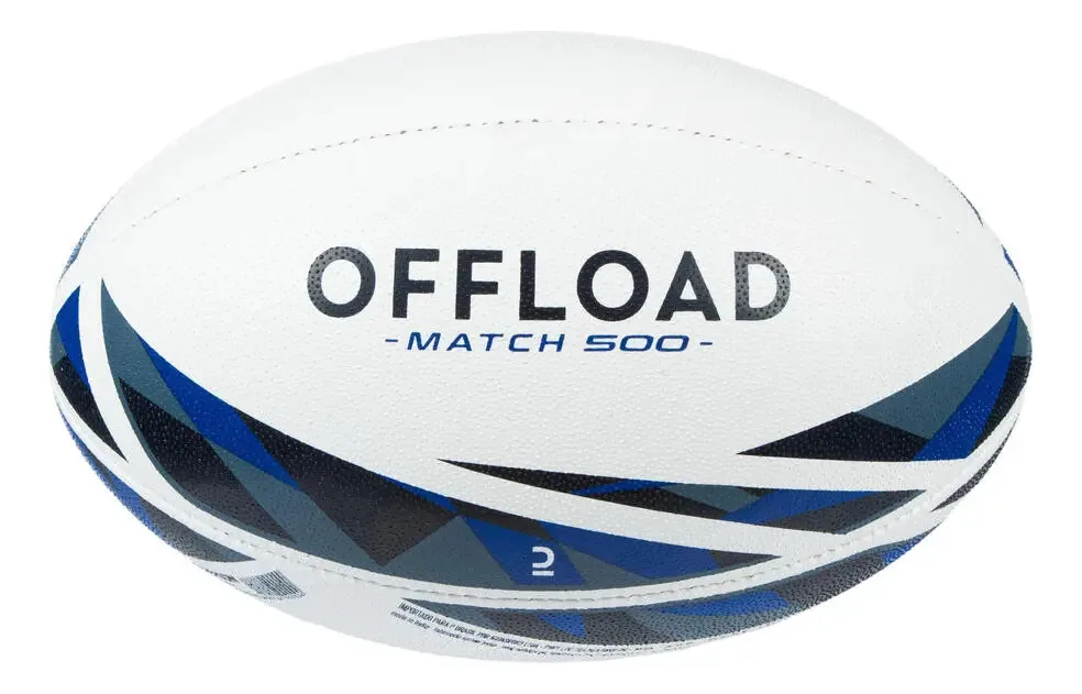 Bola Rugby Jogos R500 5 Offload Cor Azul
