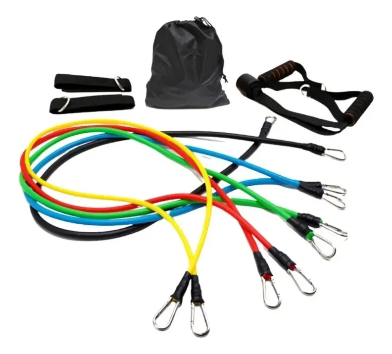 Conjunto de pulseiras esportivas elásticas