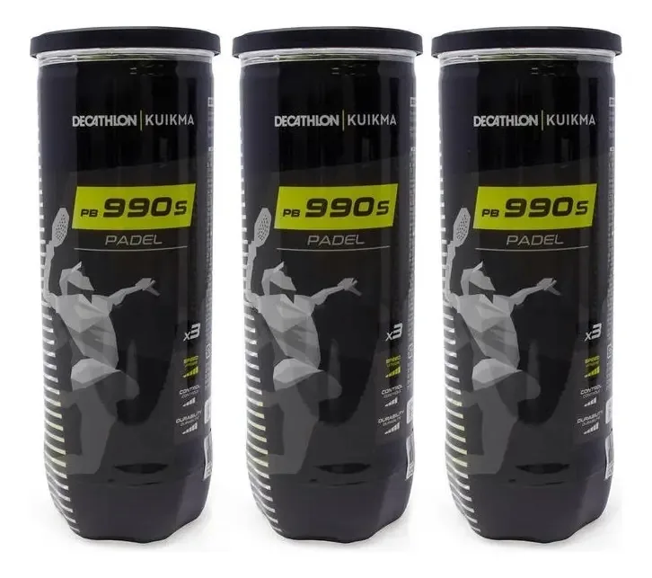 Bolas de padel Kuikma 9 Ball Tripack
