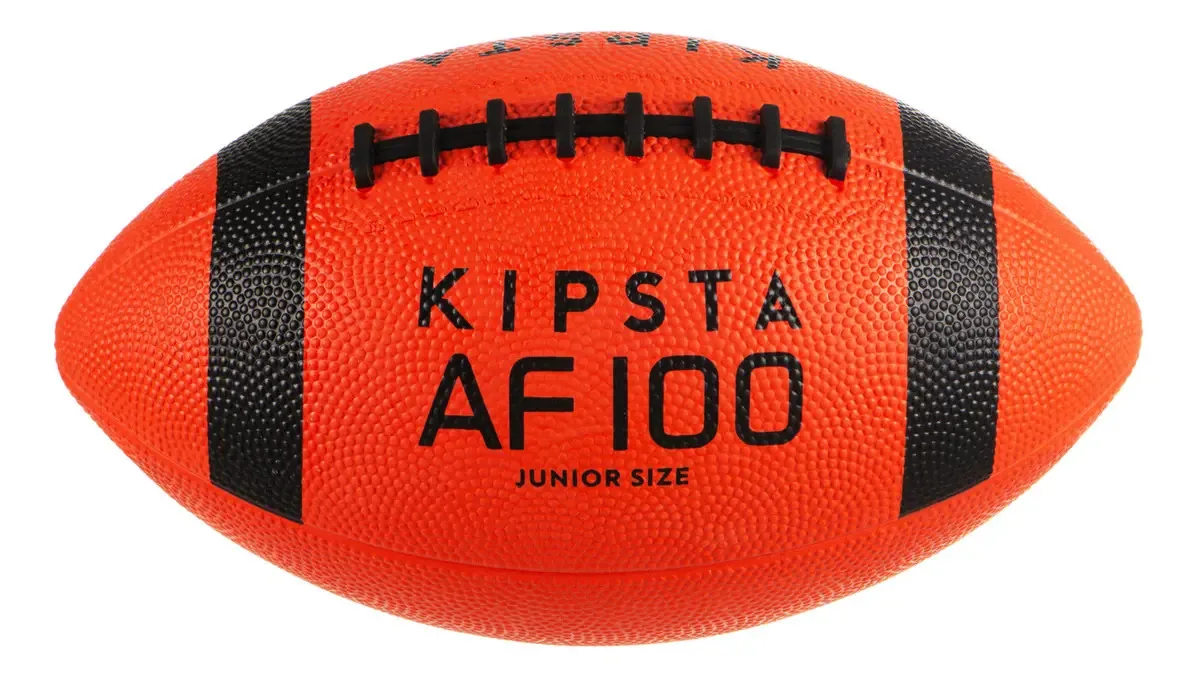 Bola de Futebol Americano Kipsta Júnior Laranja