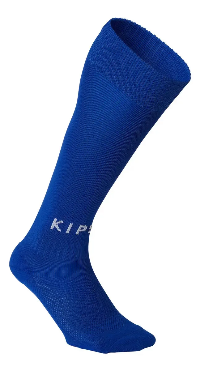 Meias de futebol infantis Kipsta F100 brancas Kipsta tamanho 17/19
