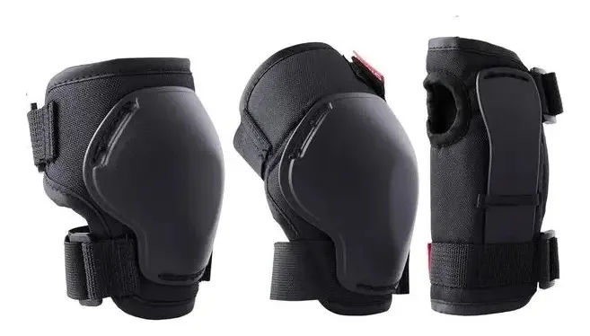 Kit De Proteção Infantil Munhequeira Joelheira E Cotoveleira