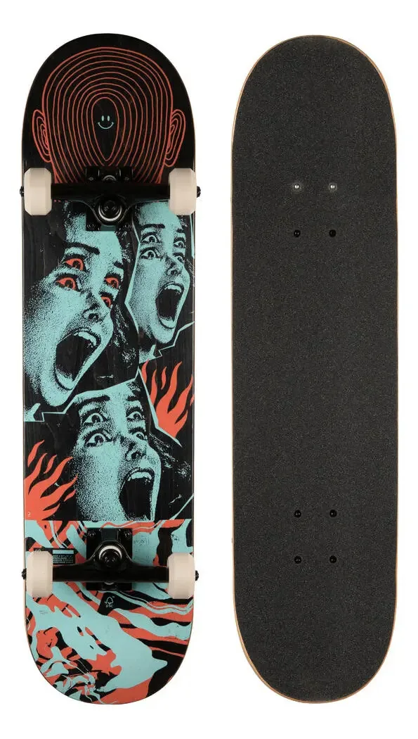 Skate Completo Cp500 Fury Tamanho 8