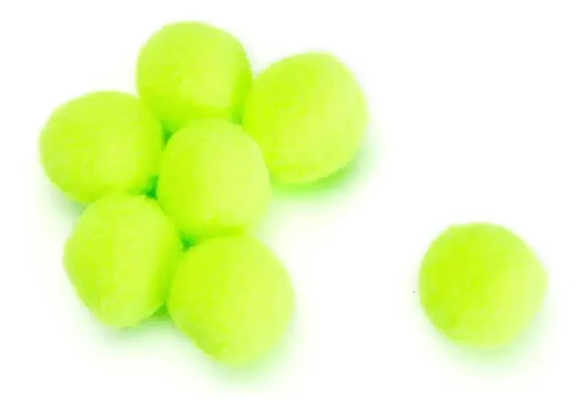 Luli Pompom - VERDE NEON - Kit - 100