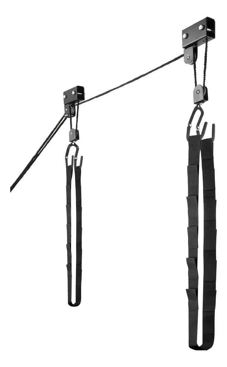Rad Sportz - Elevador de Canoas para Armazenamento de Kayak com Capacidade de 125 Libras, Também Funciona como Elevador de Escada de Alta Qualidade