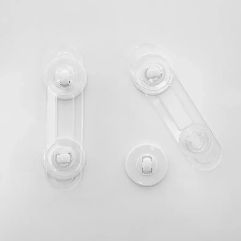 2 Travas De Silicone Para Portas De Armário Safety Imp01516