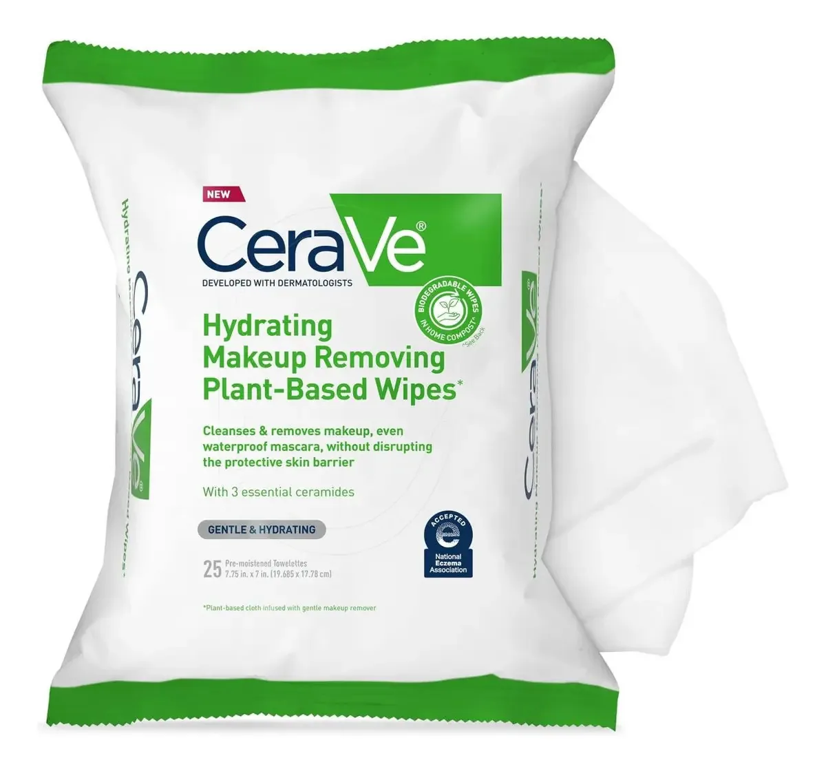 Toalhetes Removedores De Maquiagem De Limpeza Facial Hidrata