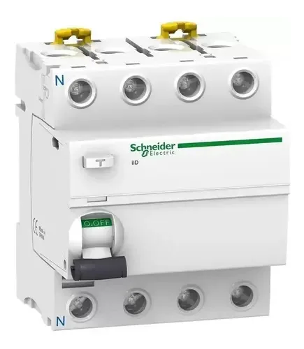 Disjuntor diferencial Schneider A9r11480 30ma 4x80