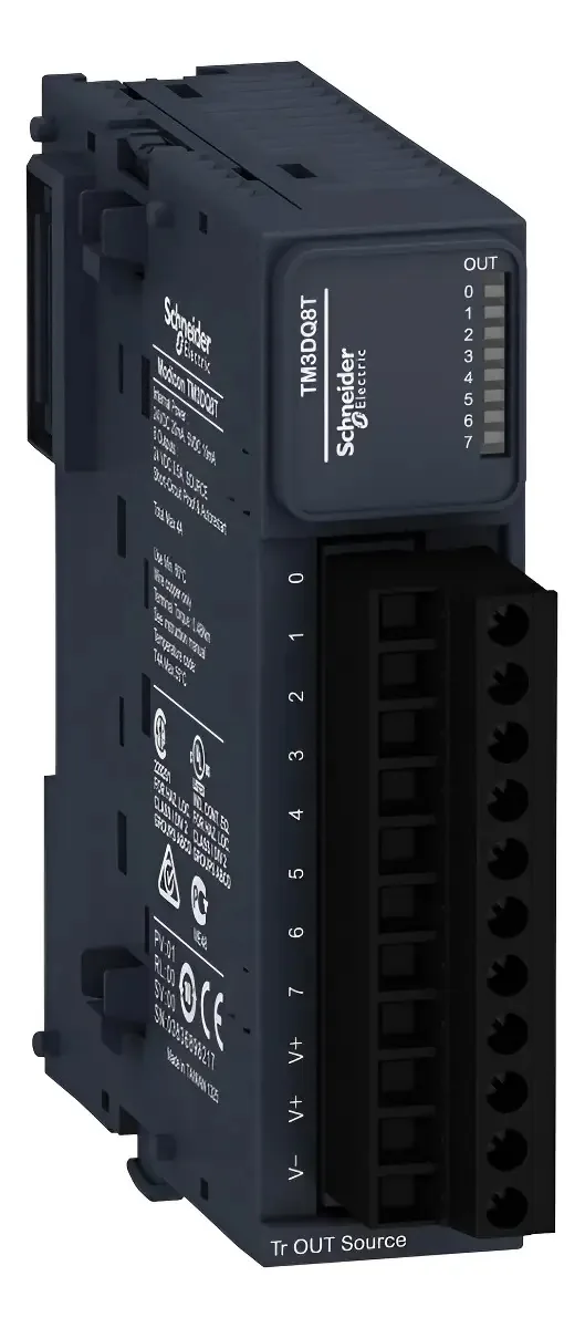 Módulo De 8 Saídas Digitais 24 Vdc Tm3dq8t Schneider