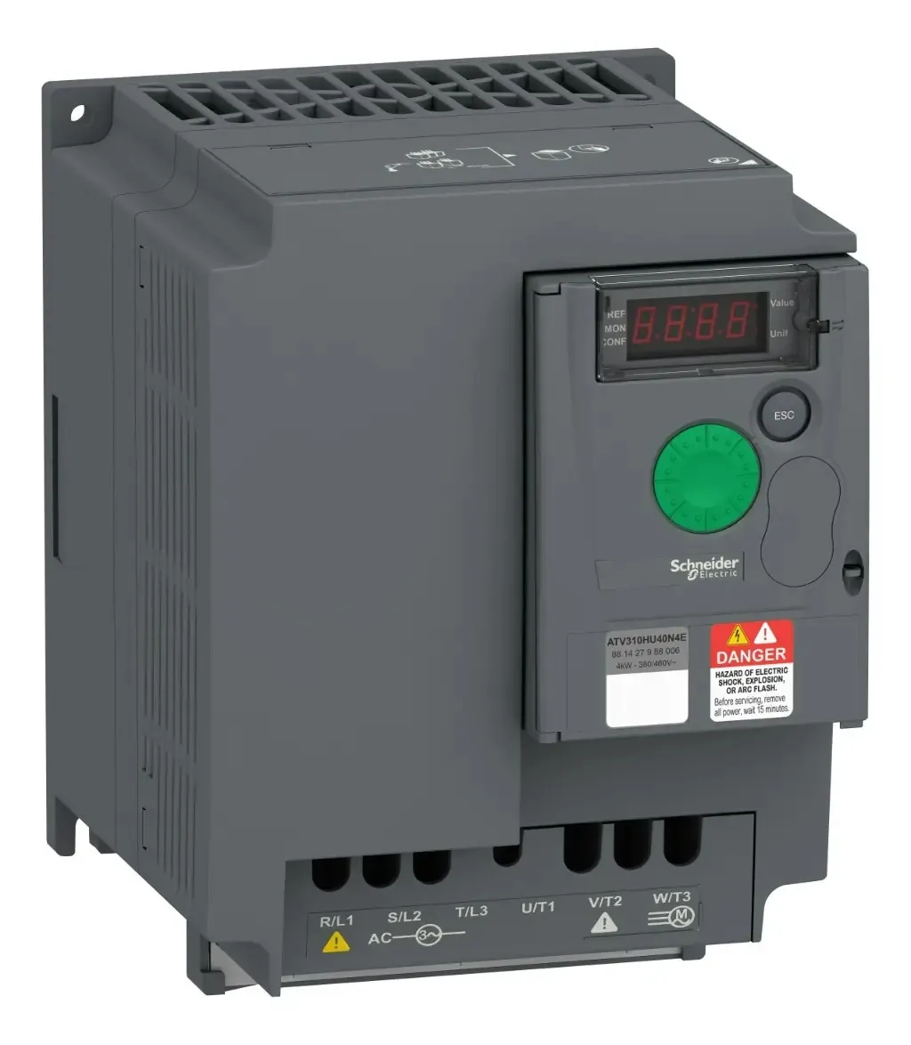 Inversor De Frequência Schneider Atv310hu40n4e 3.5hp