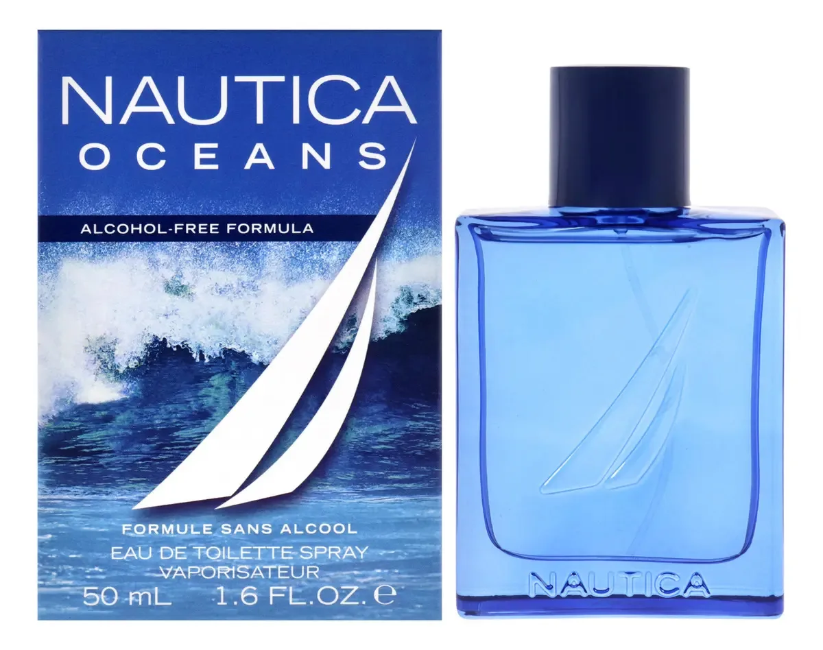 Perfume Nautica Oceans Edt 50ml Para Homens