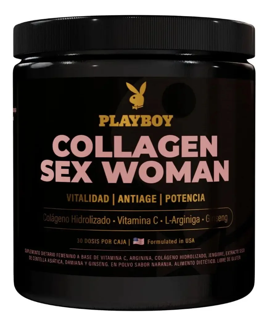 Mulher sexual com colágeno Playboy 90 dias