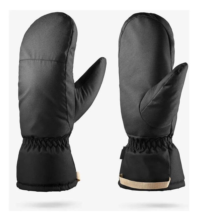 Luvas de esqui para adultos 100 - Black M