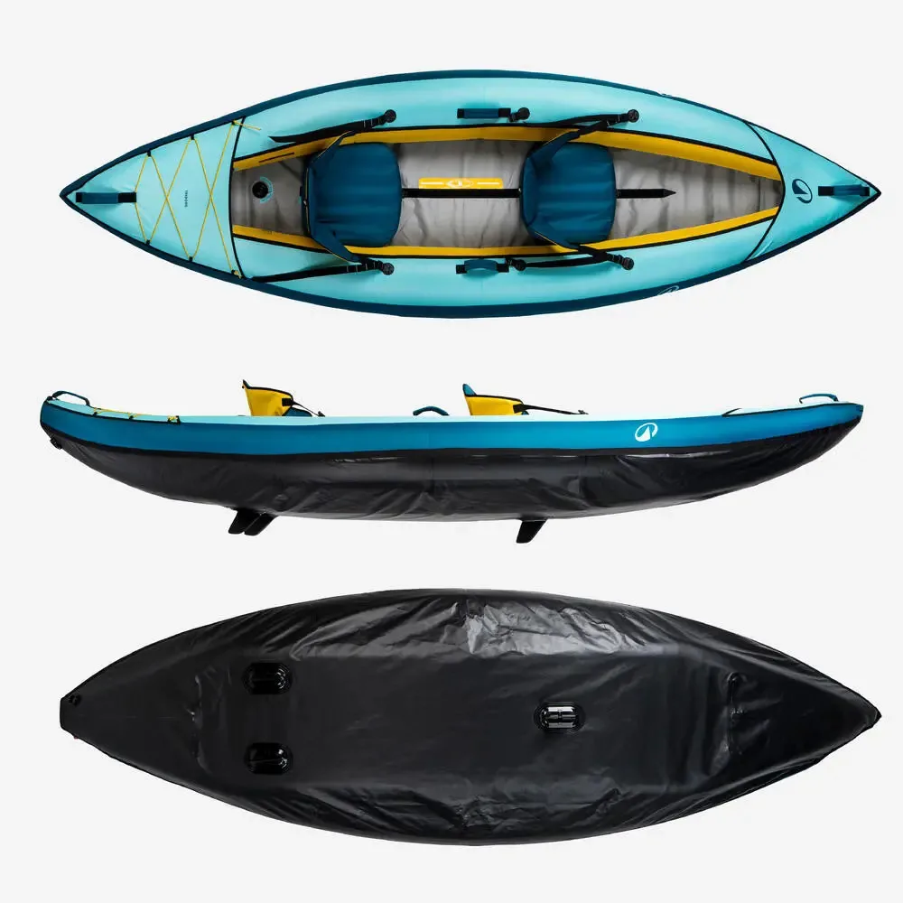 Kit Caiaque 2 Lugares Tribord Itiwit Azul