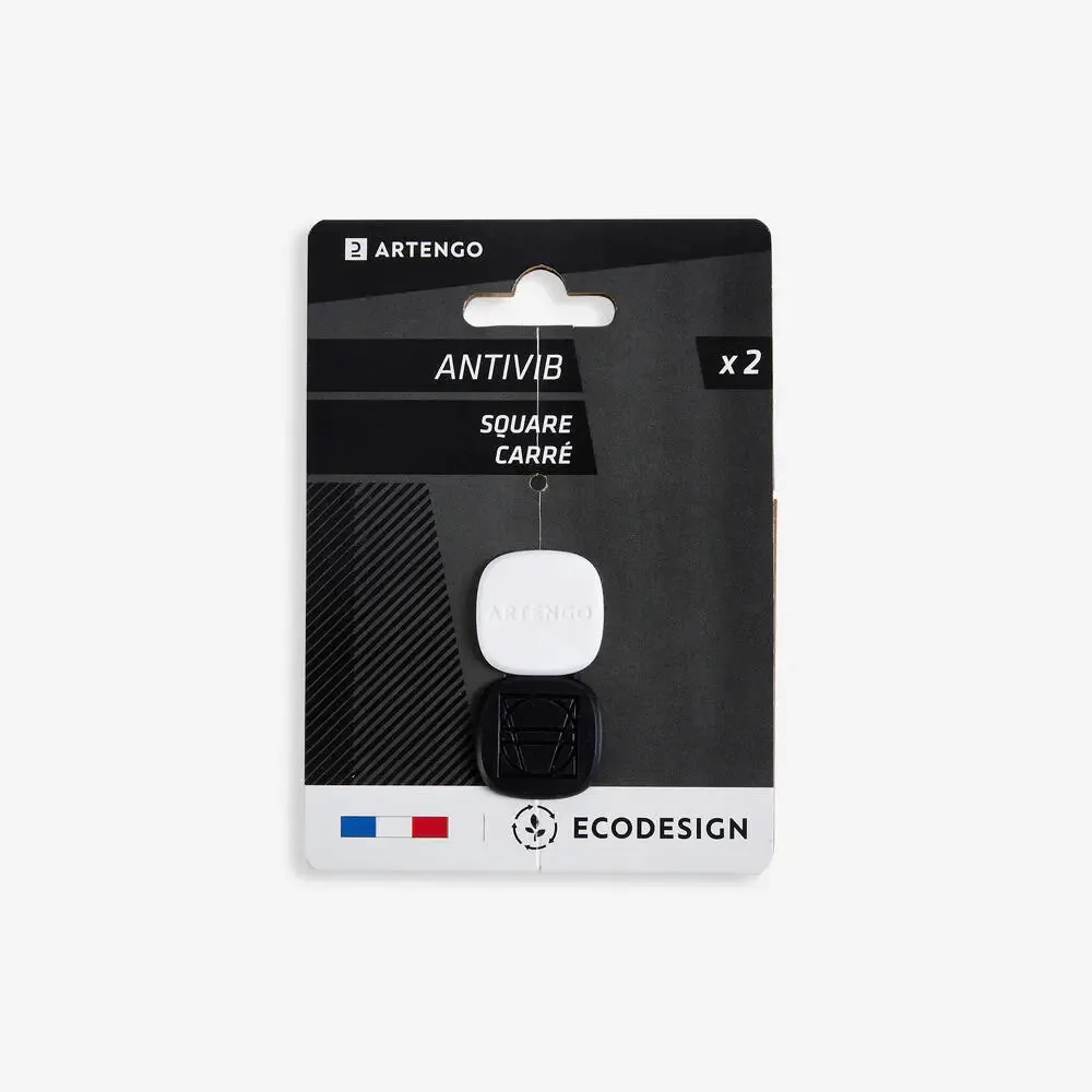 Anti Vibrador de Tênis Artengo Square Branco 2 Unidades Termoplástico