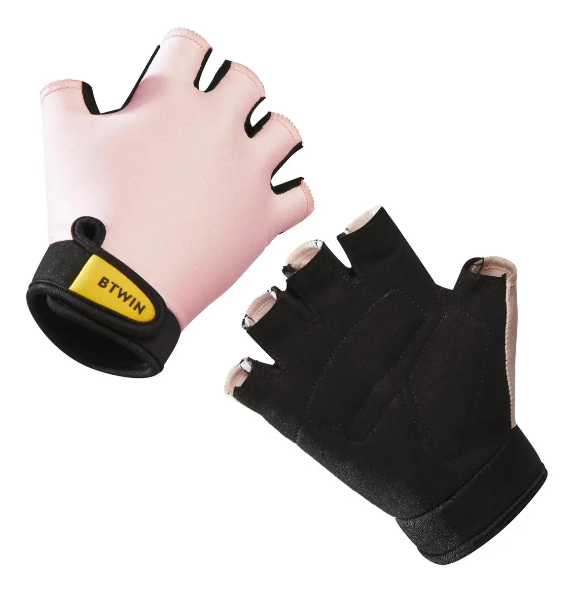 Luvas Ciclismo Rosa Btwin 8577525 Criança Tamanho 6 Anos