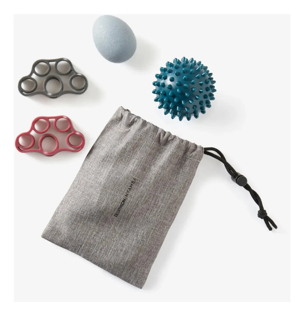 Kit de reabilitação para mobilidade de mãos Domyos Fitness, cor azul