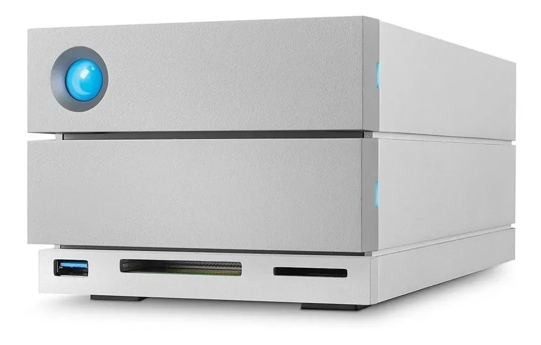 Hd Externo Lacie 2big Dock 12tb Thunderbolt 3 Usb-c 3.1 Cor Prata