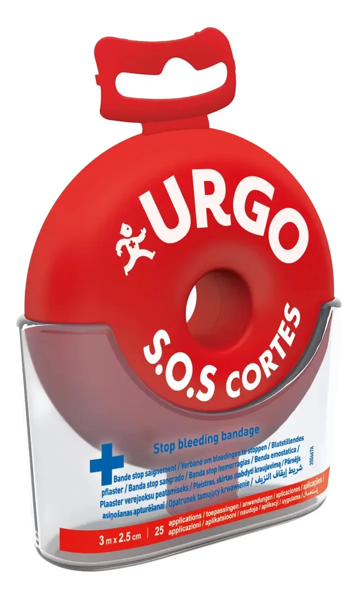 Banda antihemorragia Urgo Sos Cortes 100g