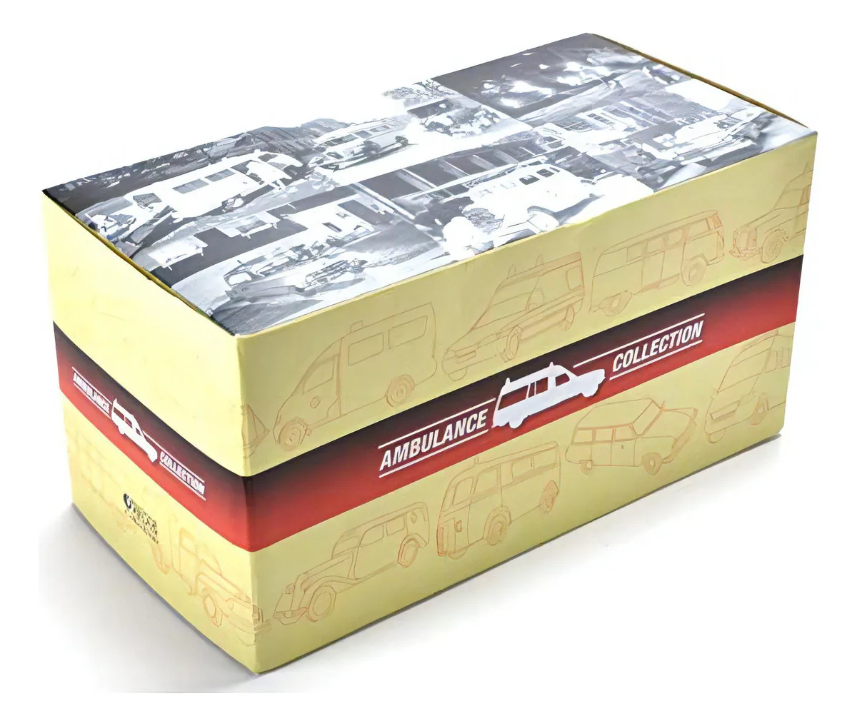 Opo 10 - Veículo de Ambulância 1/43 Compatível com Emw 340 Kombi 1953 (amb03)