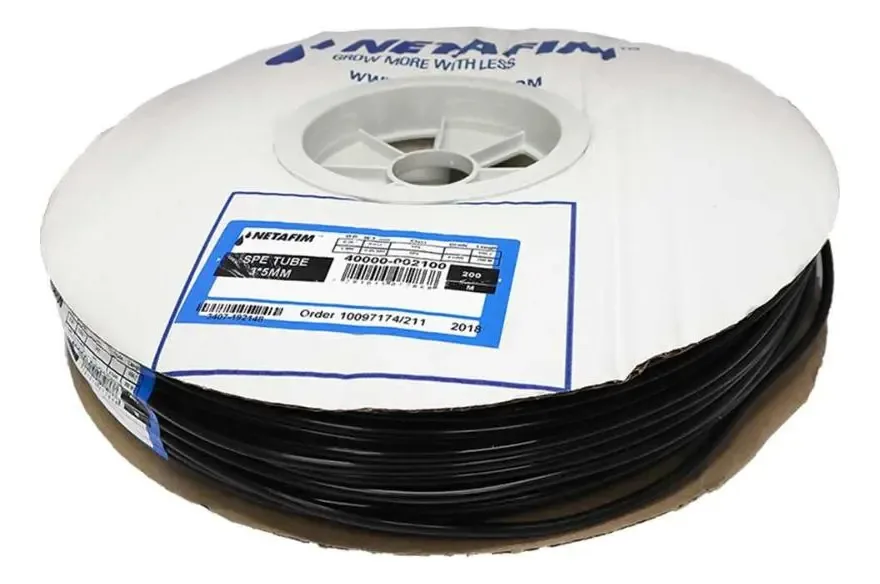 Microtubo Spe Para Gotejador 5 X 3.2mm 200 Metros - Netafim