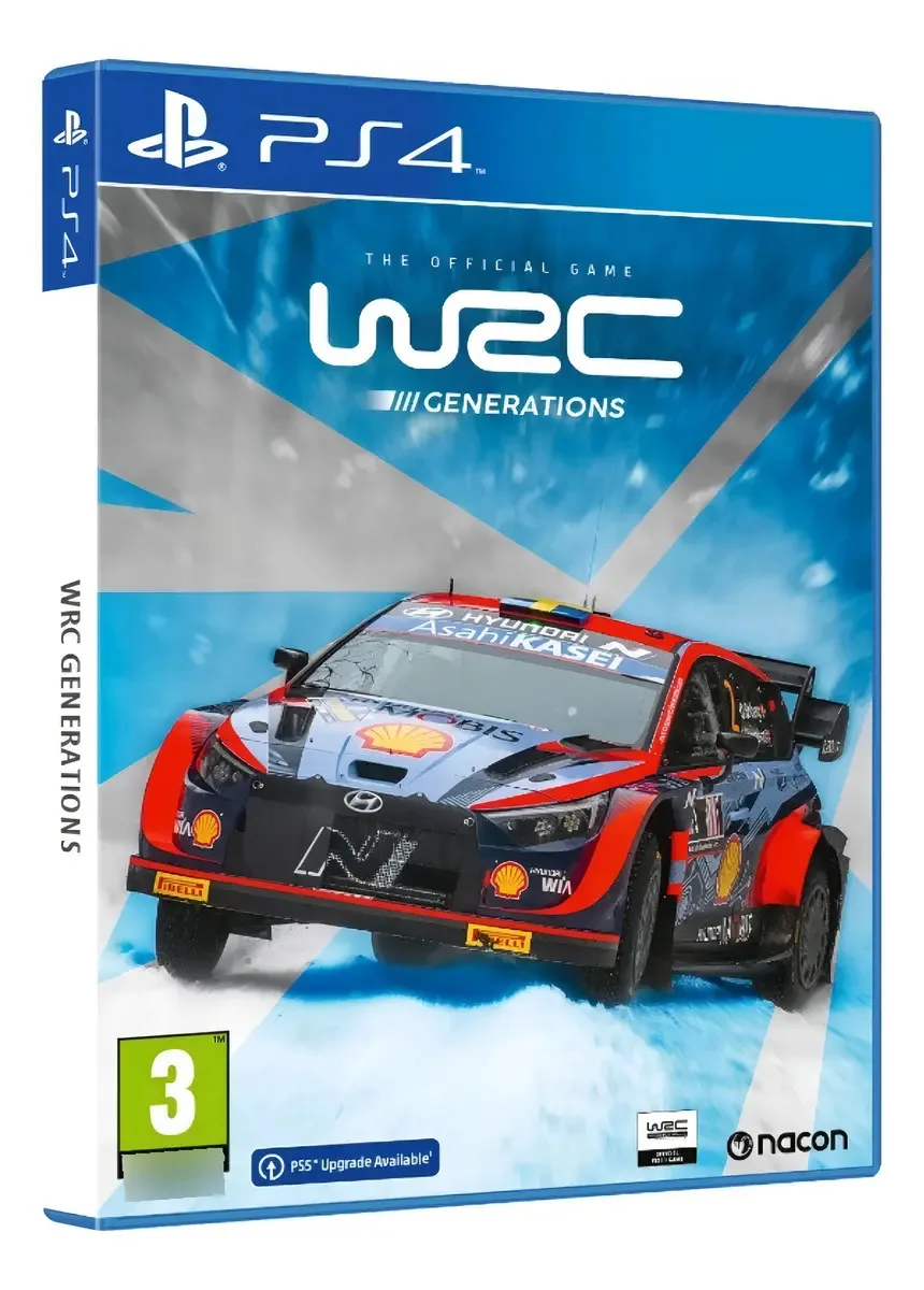 Jogo WRC Generations PS4 Nacon Híbrido Ação Multijogador Online/Offline