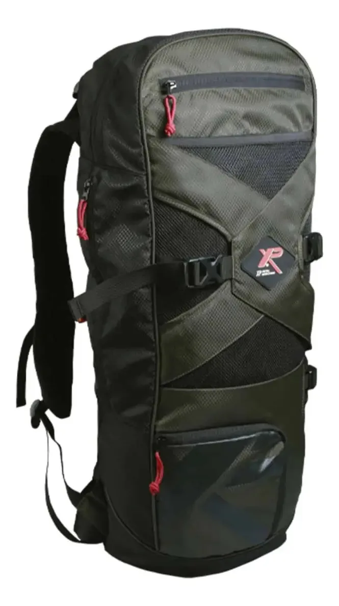 Mochila Xp 240 para detectores de metais Orx, Deus, Deus Ii, cor verde escuro