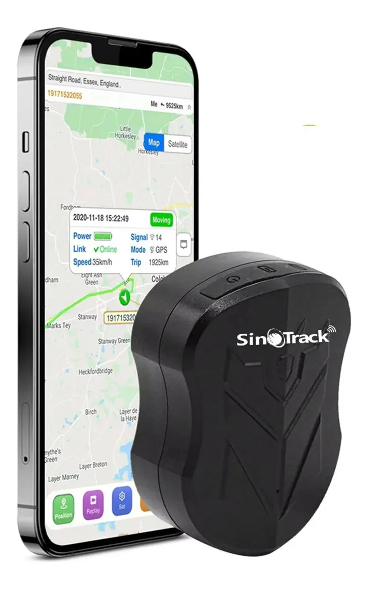 Localizador GPS magnético para carro Sinotrack St-915 10000 mAh