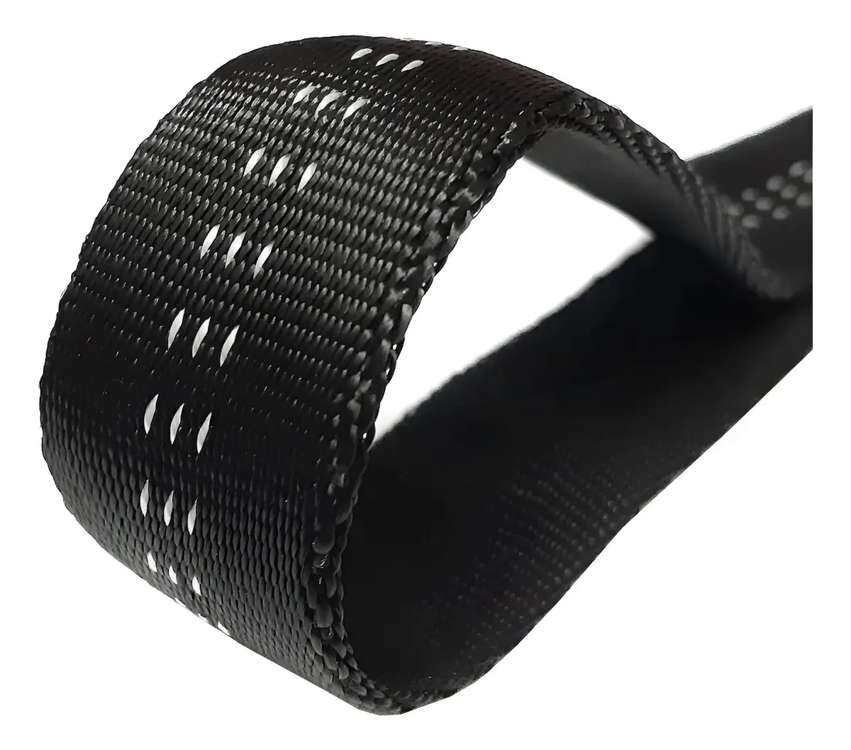 Fita tubular Metro Fita Edelweiss 19 mm preta