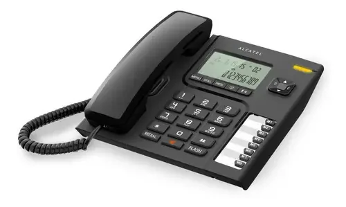 Telefone de identificação de chamadas Gôndola Alcatel modelo T76