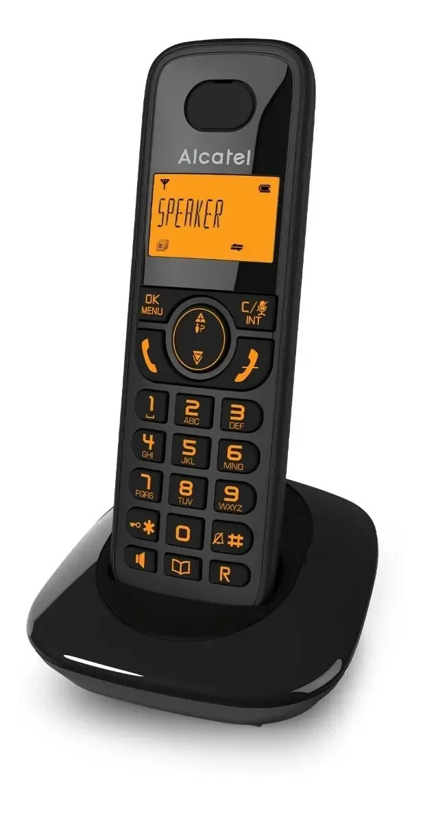 Identificador e alto-falante de telefone sem fio Alcatel E230