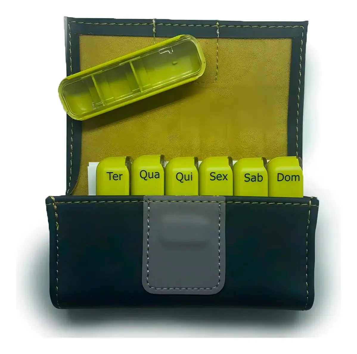 Porta-comprimidos Pilbox Mini Cor Ardósia