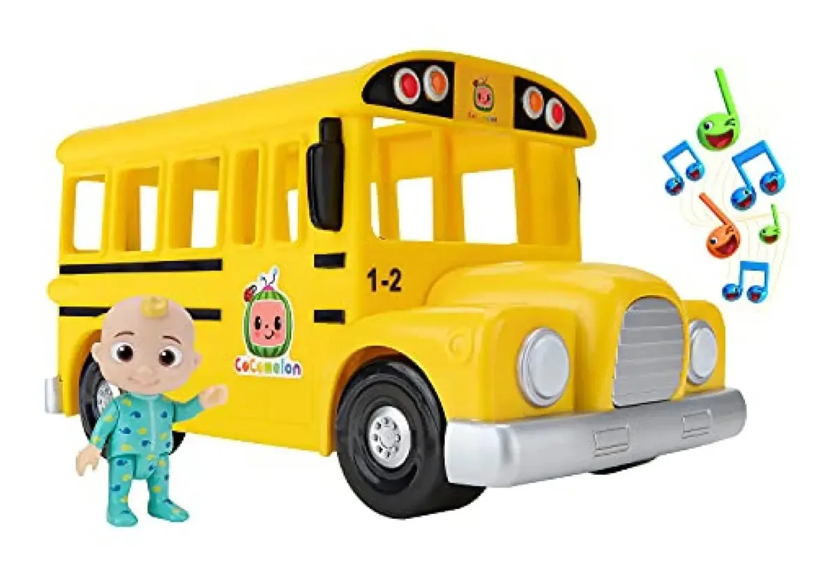 Ônibus escolar musical Cocomelon Wt80113, amarelo