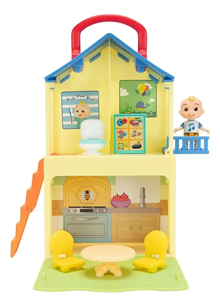 Conjunto de jogos Cocomelon JWC0109 Pop N House para mais de 3 anos multicolorido