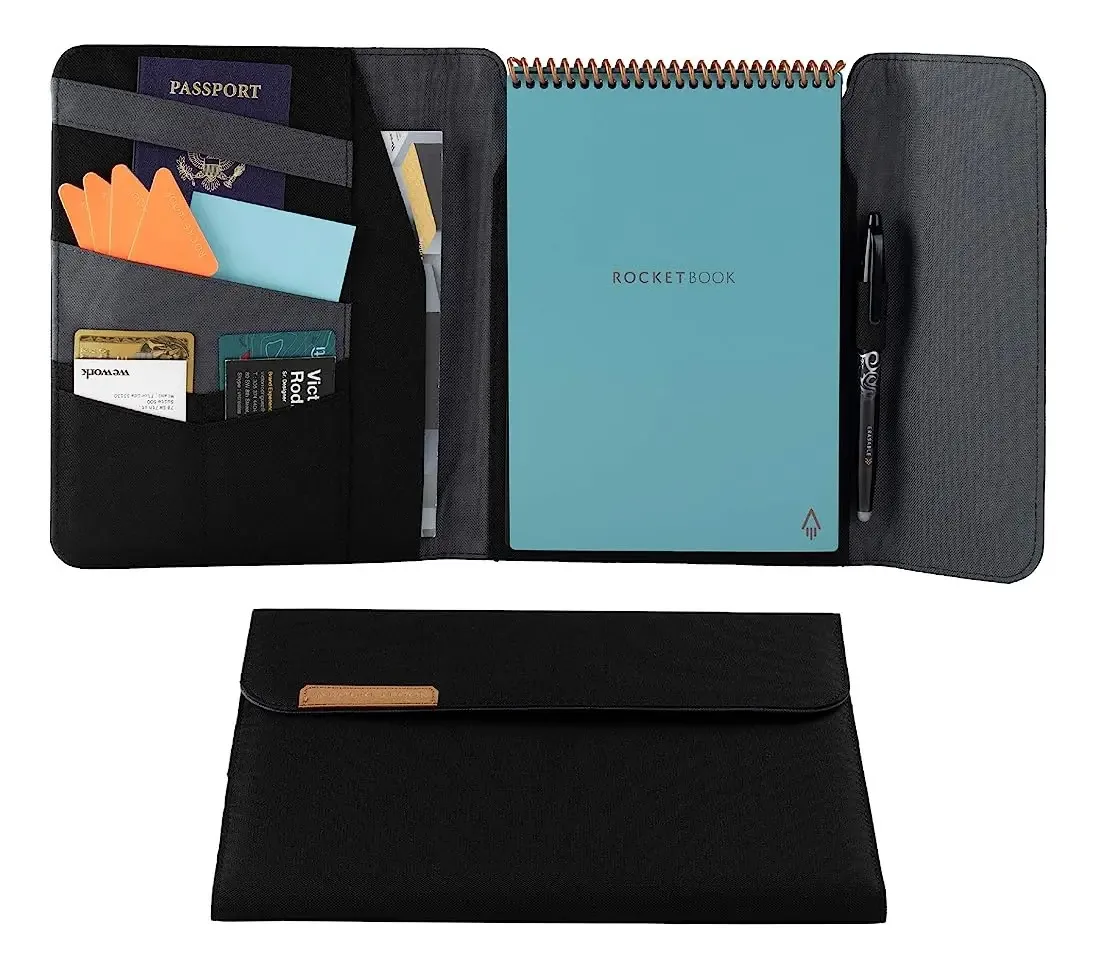 Capa de fólio Rocketbook Flip Capsule - Cubierta 100% Reciclab