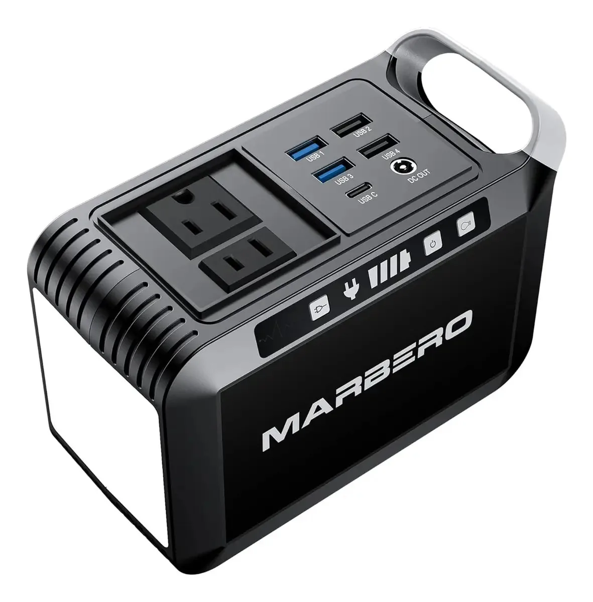 Banco de energia portátil Marbero com tomada AC, banco B